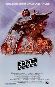 Star Wars - The Empire Strikes Back (1980) Style B by Tom Jung