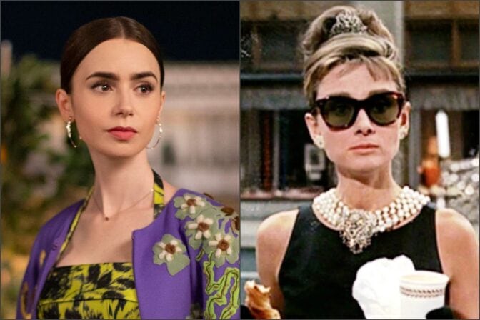 Nappiroolitus! Emily in Paris -tähti on ikoninen Hollywood-näyttelijä Audrey Hepburn tulevassa elämäkertaelokuvassa