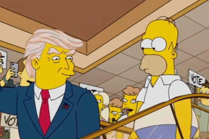 Simpsonit-käsikirjoittaja ennusti Trump-ilmiön 26 vuotta sitten – pyrkii nyt itse presidentiksi 2028-vaaleissa