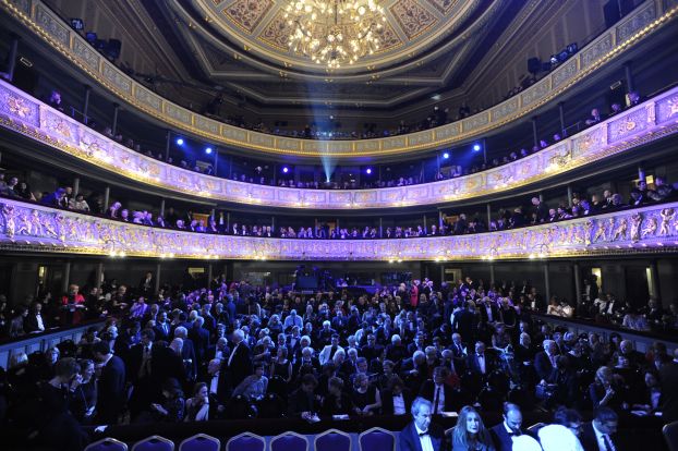 The Latvijan National Opera hall picture: EFA/API/Michael Tinnefeld